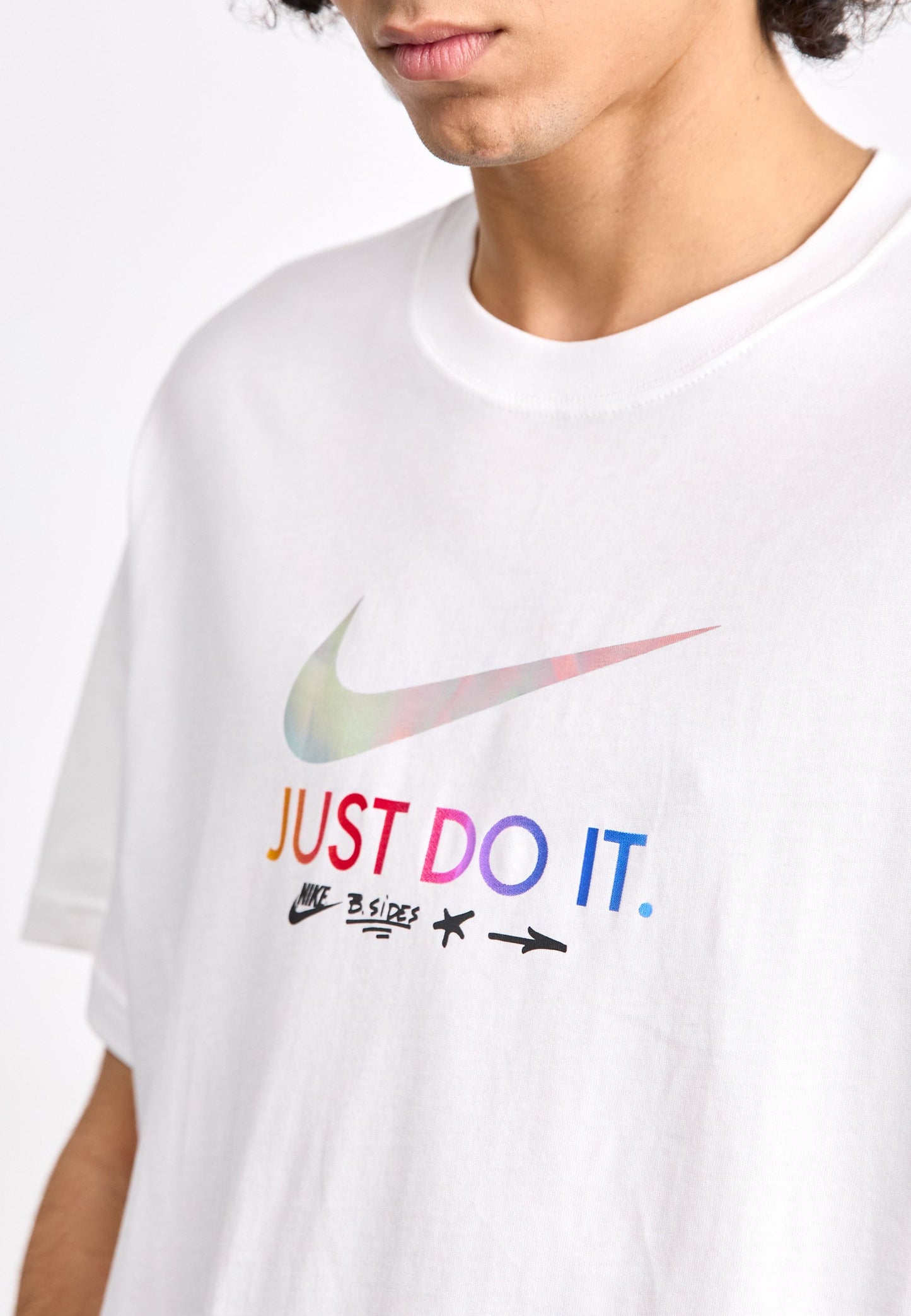 Nike Sportswear TEE MIXTAPE - T-shirt imprimé - white