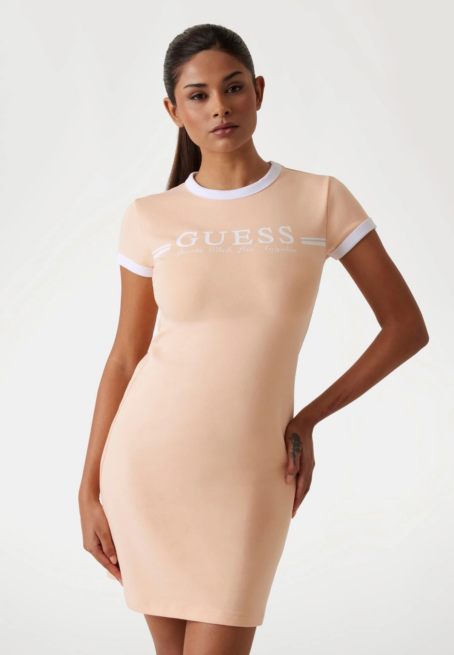 Guess Robe en jersey - rose