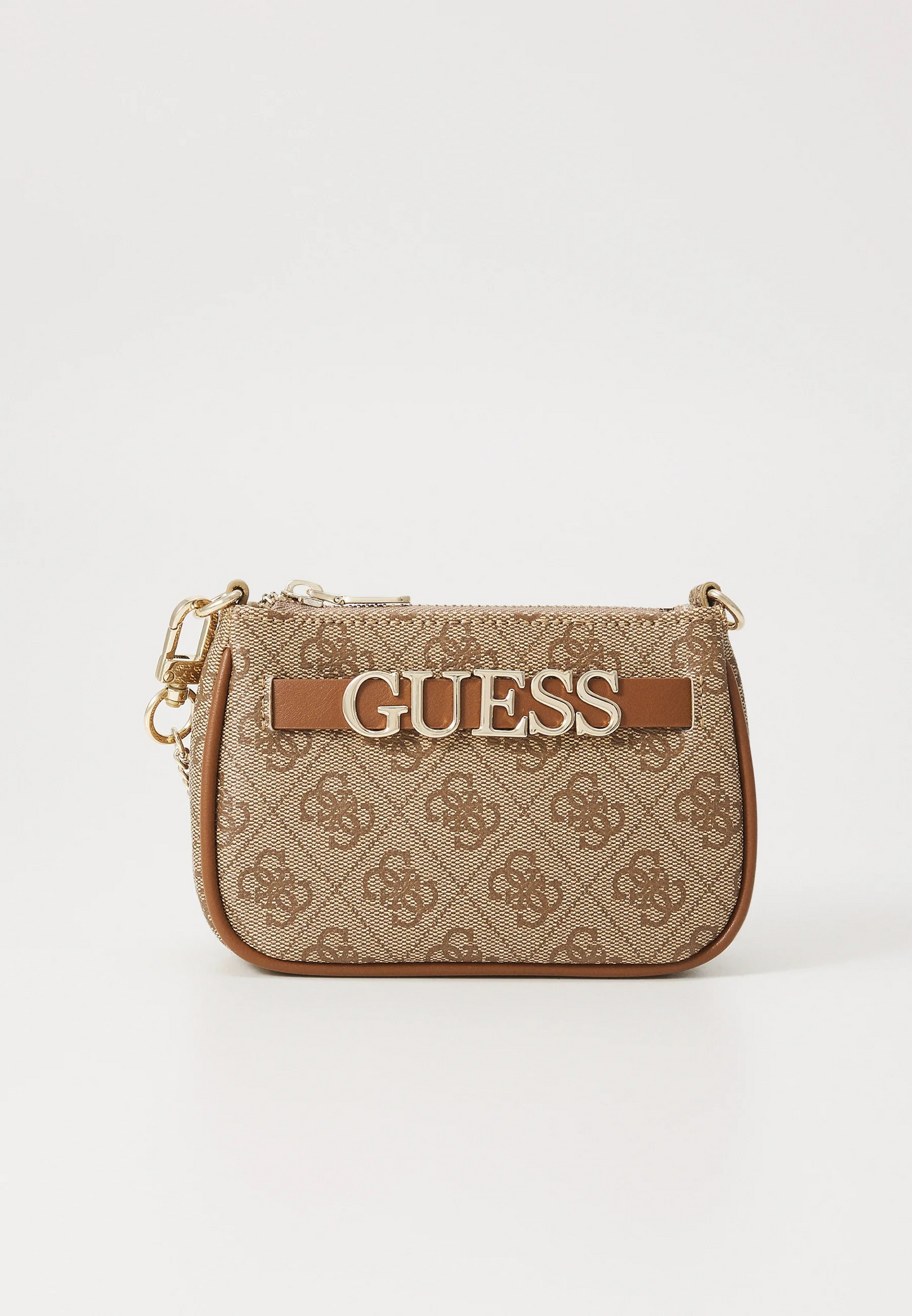 Guess ZAMIRA DAILY POUCH - Pochette - latte multi