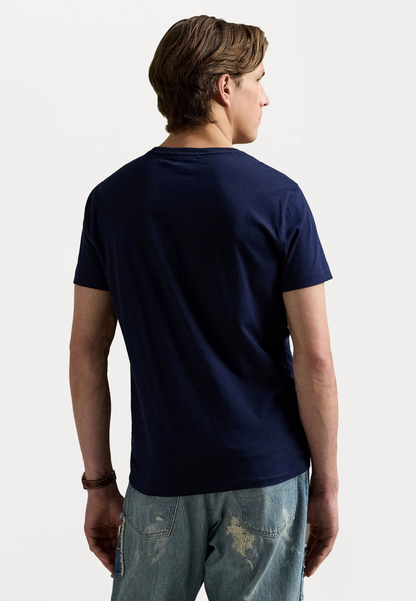 Polo Ralph Lauren SHORT SLEEVE - T-shirt imprimé - cruise navy